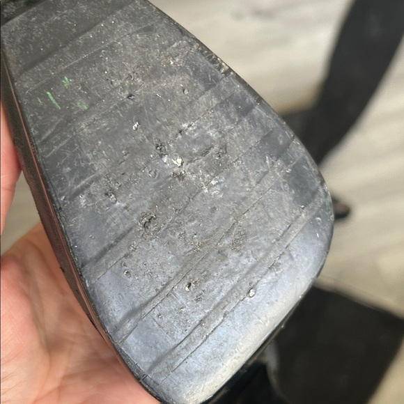 Stella McCartney Vegan Black Thigh-High Stiletto Boots Sz 36 - Picture 7 of 10